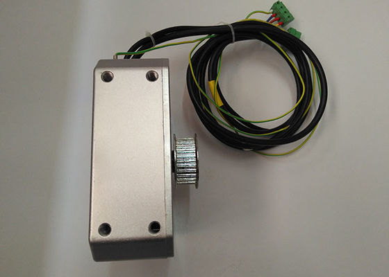 Motor de aluminio de la puerta del elevador, motor de alta velocidad del imán permanente con el codificador